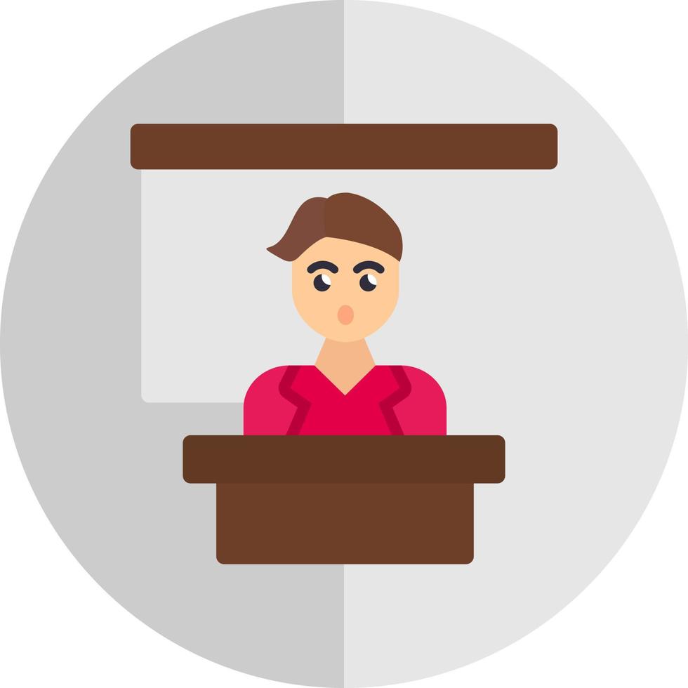 Instructor Vector Icon Design