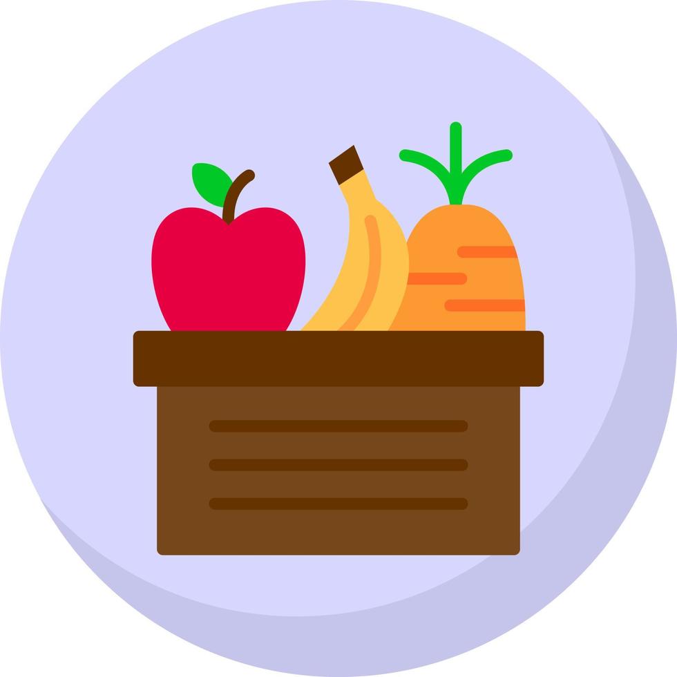 Healthy Food Vector Icon Design