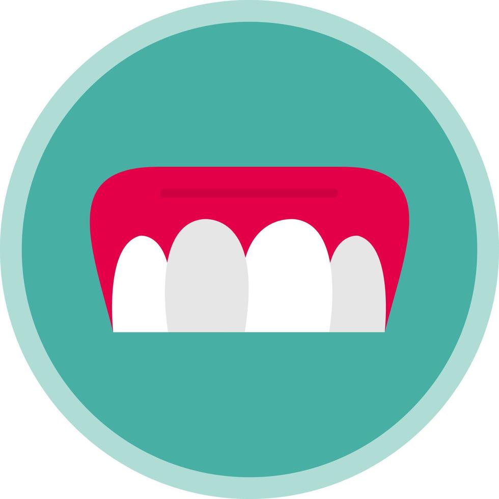 Incisor Vector Icon Design