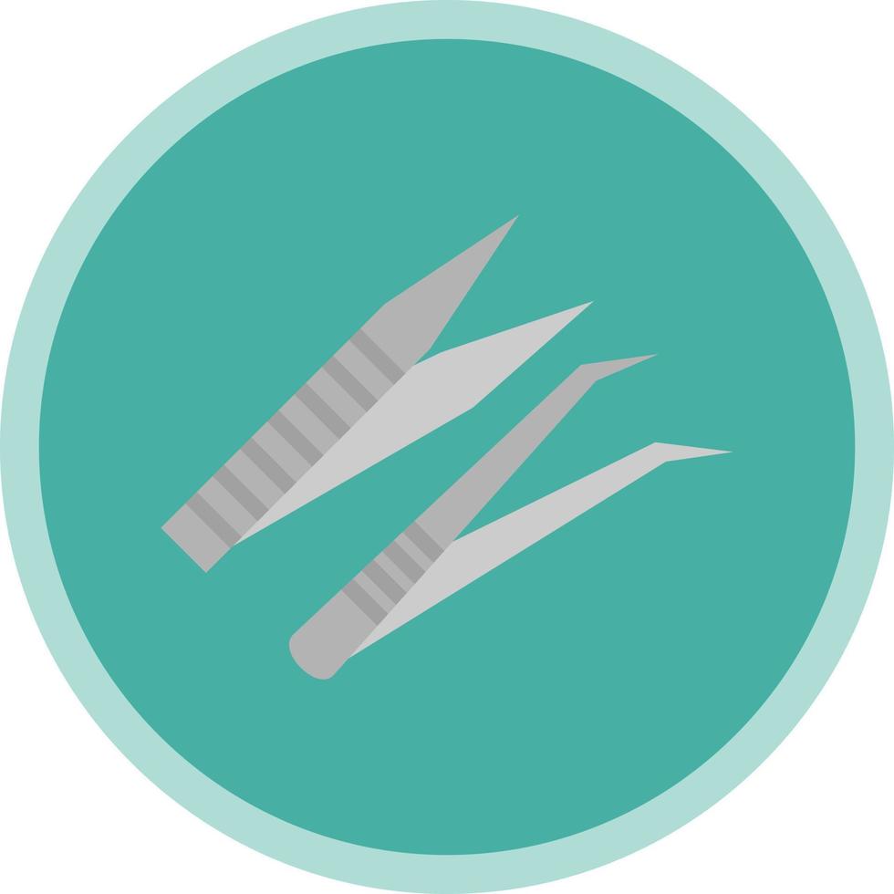 Tweezers Vector Icon Design