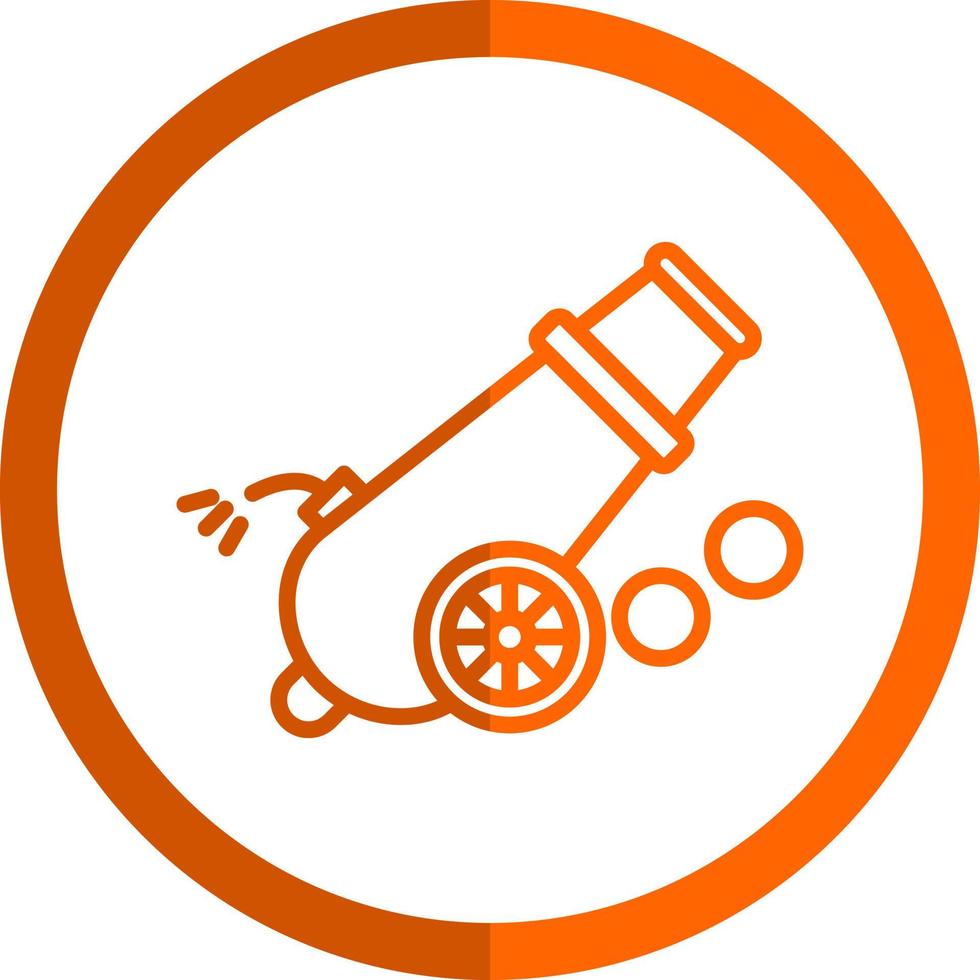Cannon Vector Icon Design