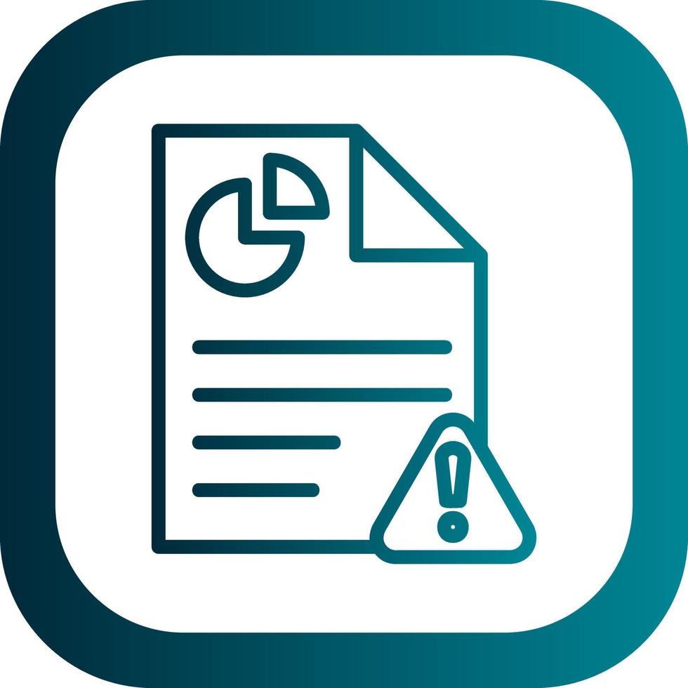 Business Report Vector Icon Design