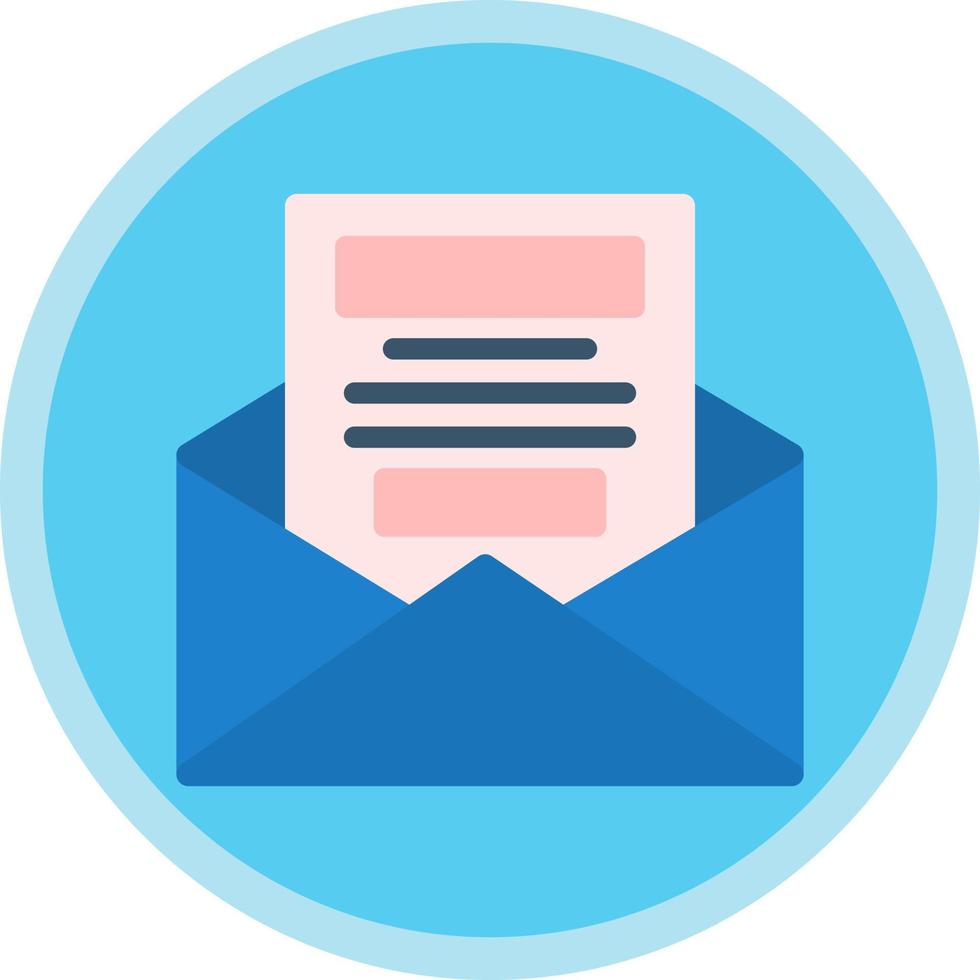 Newsletter Vector Icon Design