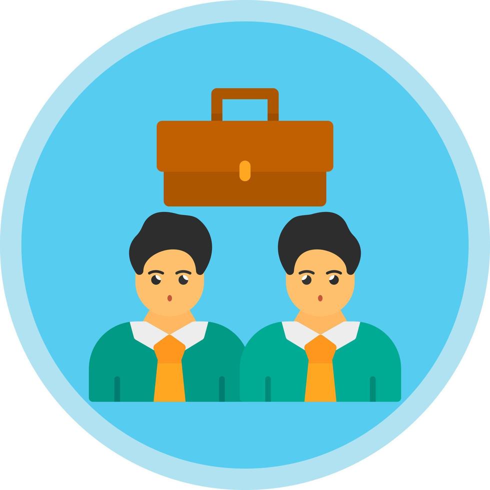 Business Team Vector Icon Design