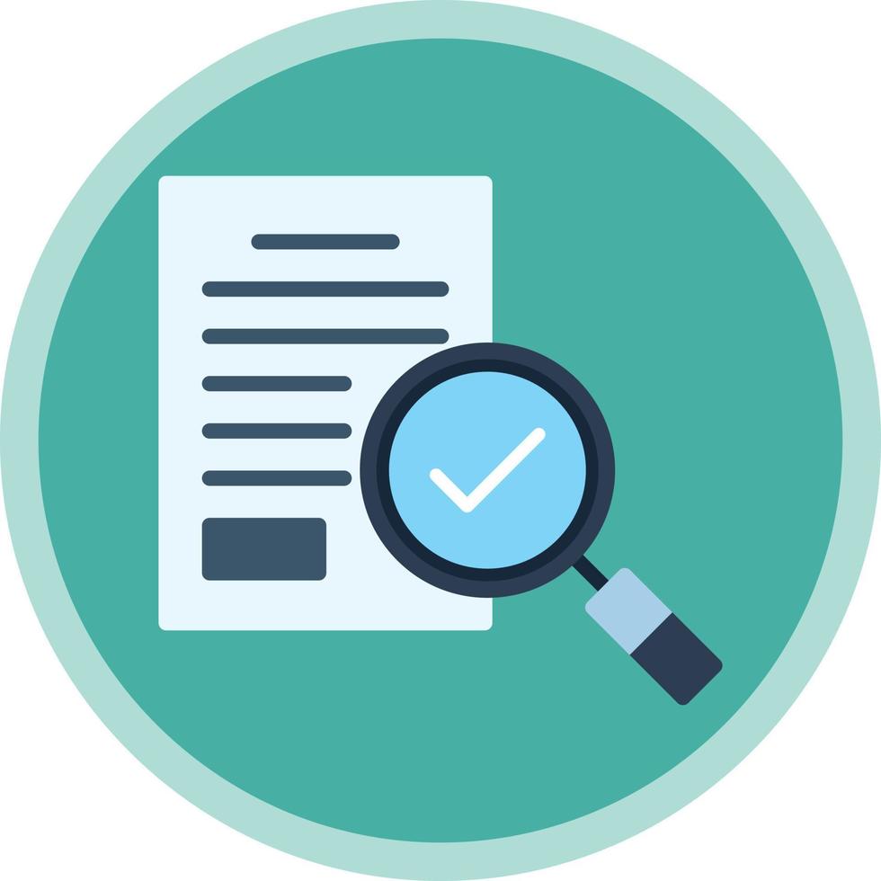 Audit Staff Vector Icon Design