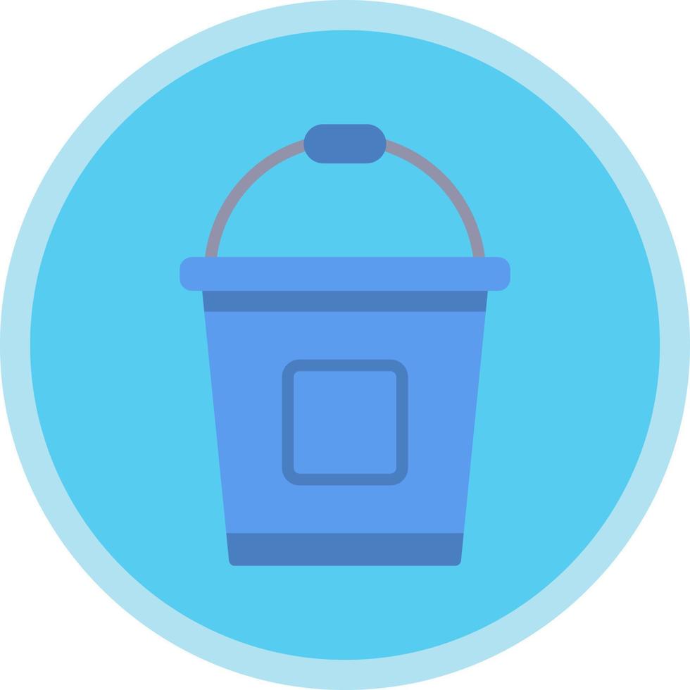 Bucket Vector Icon Design