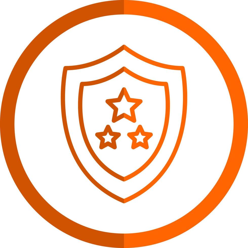 Crest Vector Icon Design