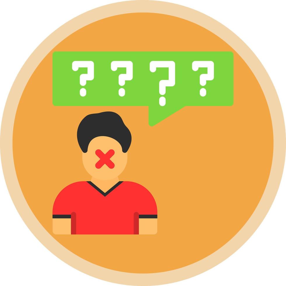 Gossip Vector Icon Design