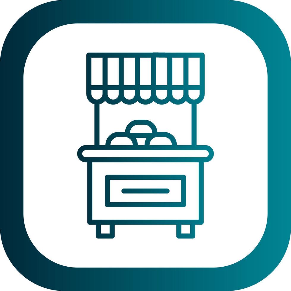 Stall Vector Icon Design