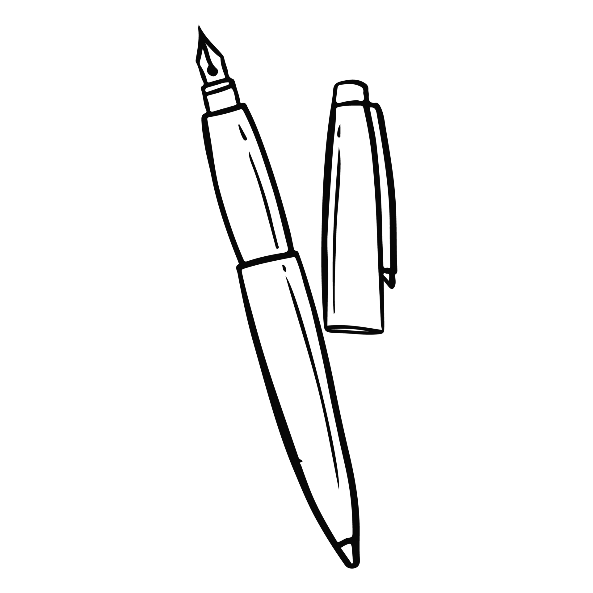 penna linea arte 21351038 PNG