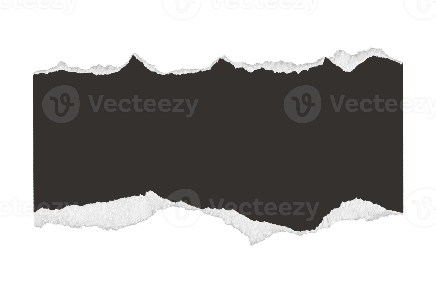 Black paper cut isolated on a transparent background 21351144 PNG