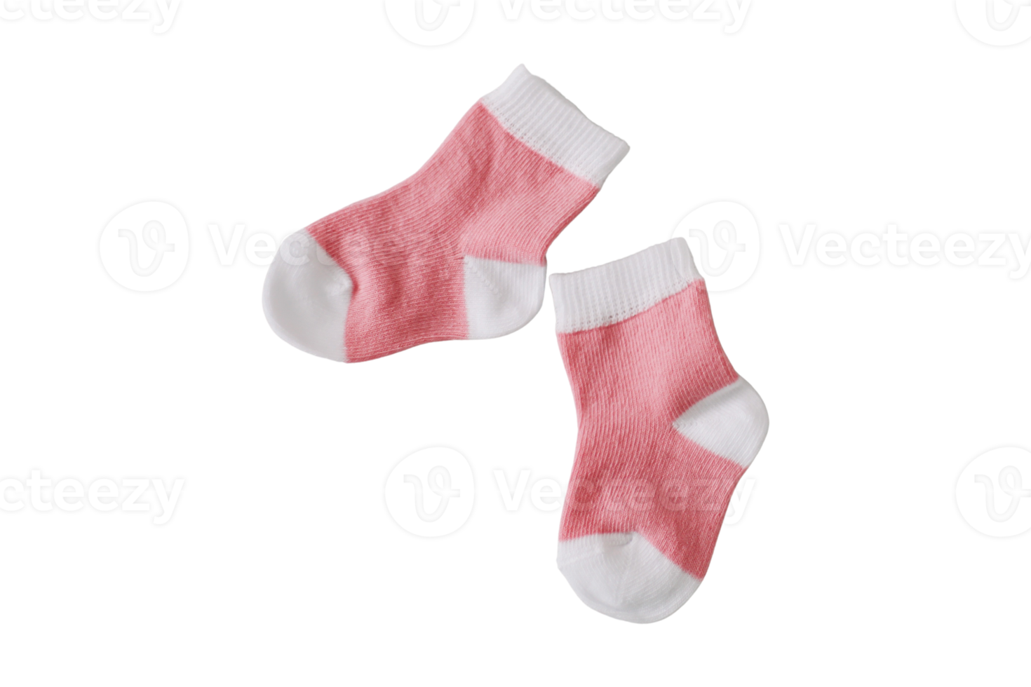 Pink baby socks isolated on a transparent background 21351150 PNG