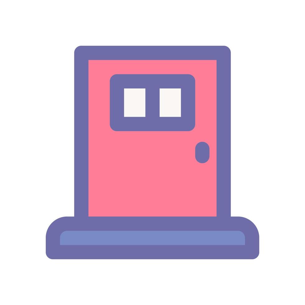 door icon for your website design, logo, app, UI. vector