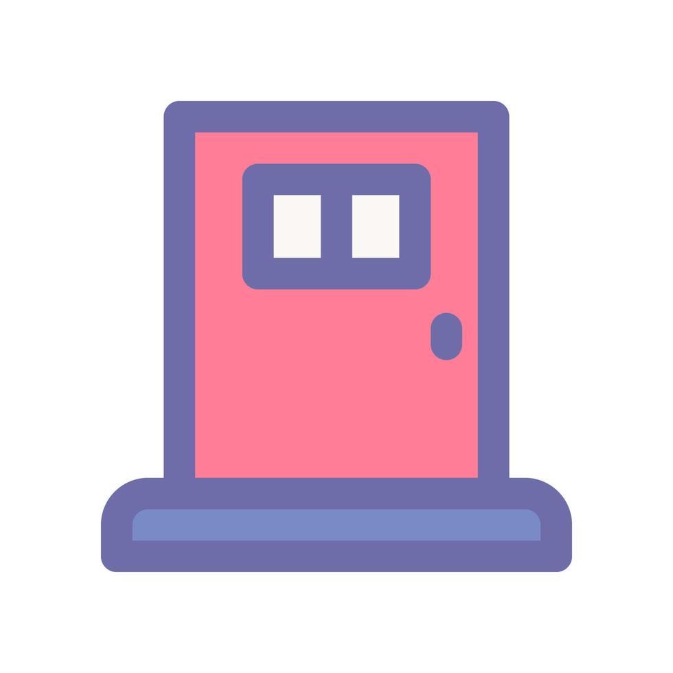 door icon for your website design, logo, app, UI. vector