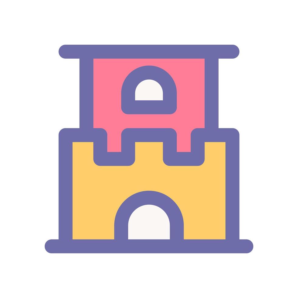 castle icon for your website design, logo, app, UI. vector
