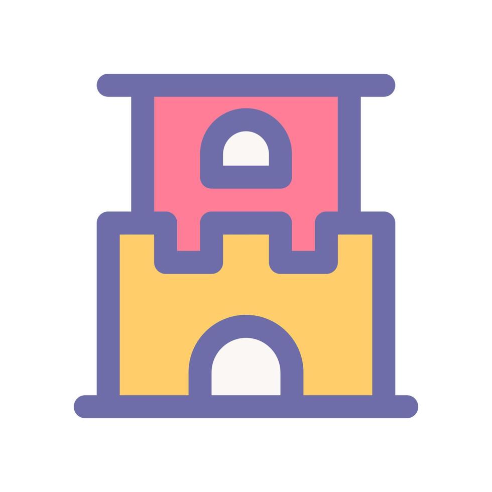 castle icon for your website design, logo, app, UI. vector