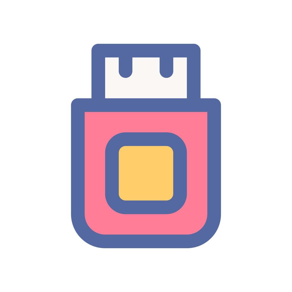 flash drive icon for your website design, logo, app, UI. vector