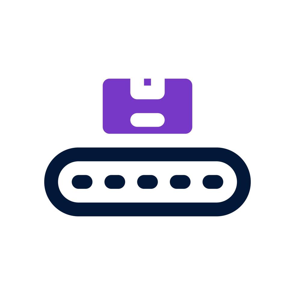 conveyor belt icon for your website, mobile, presentation, and logo design. vector