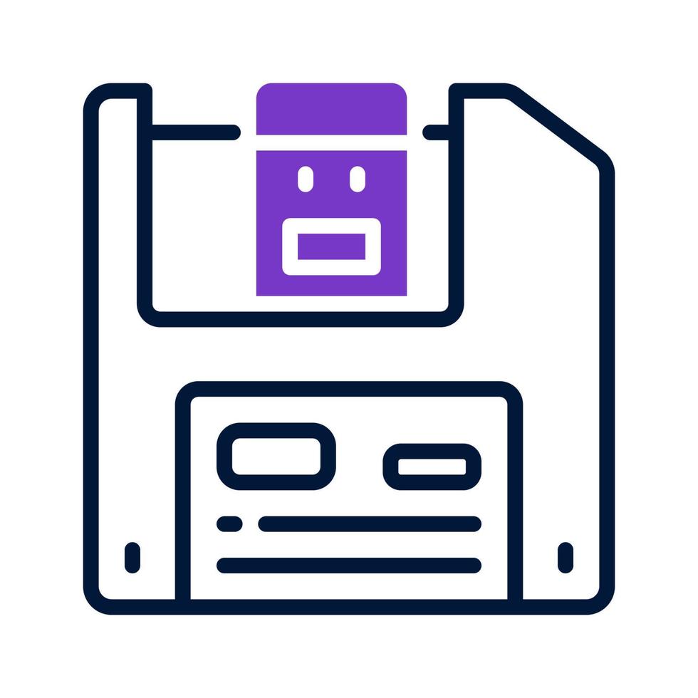 diskette icon for your website, mobile, presentation, and logo design. vector