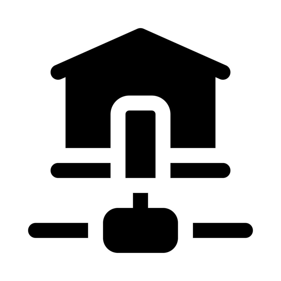 hogar icono para tu sitio web, móvil, presentación, y logo diseño. vector