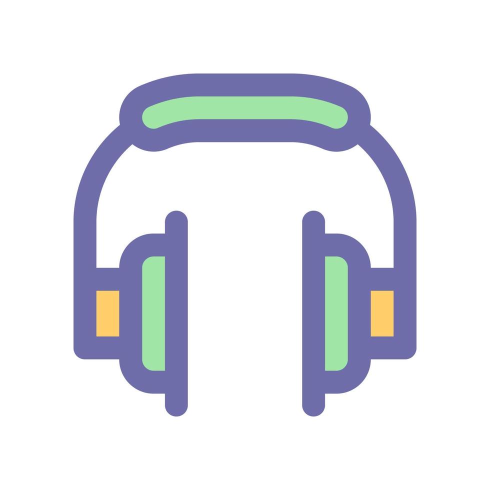 headset icon for your website design, logo, app, UI. vector