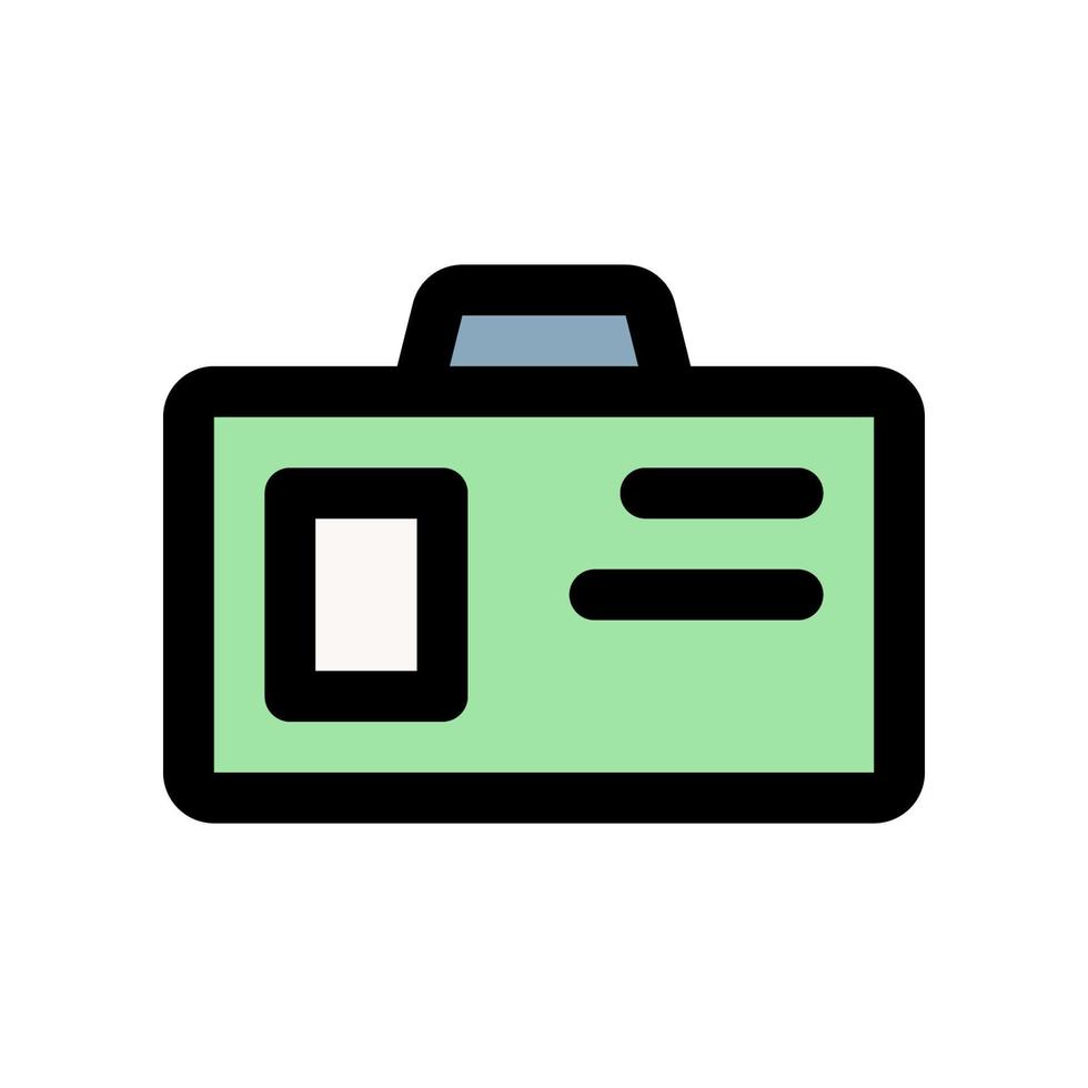 id card icon for your website design, logo, app, UI. vector