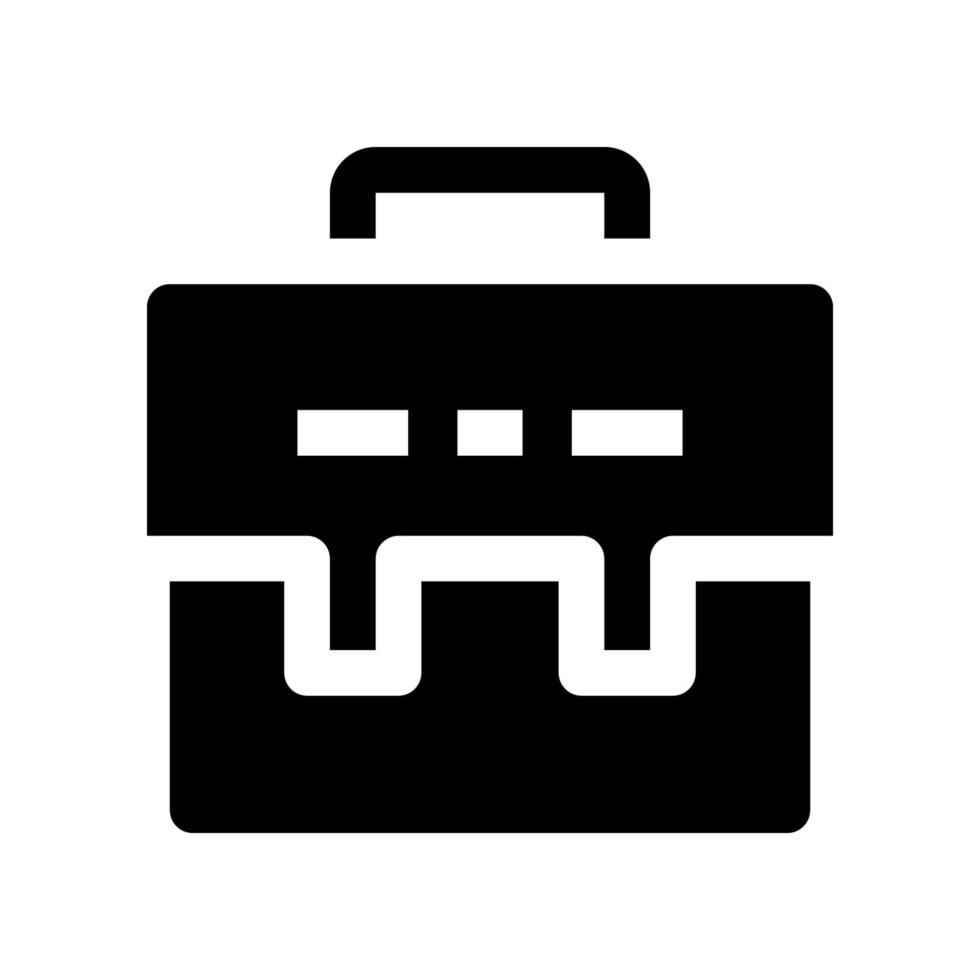 briefcase icon for your website, mobile, presentation, and logo design. vector
