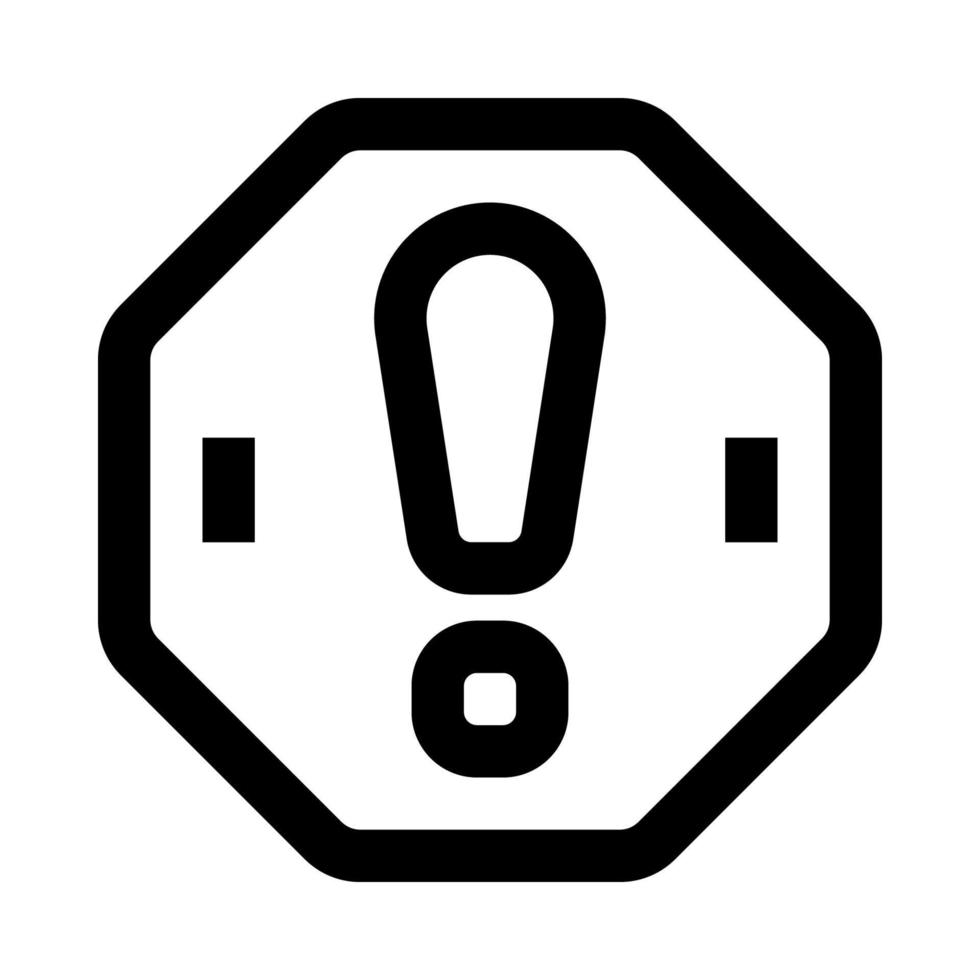 alert icon for your website, mobile, presentation, and logo design. vector