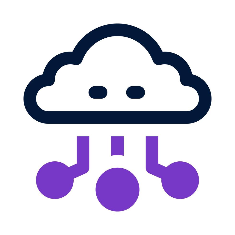 cloud computing icon for your website, mobile, presentation, and logo design. vector