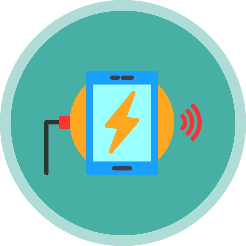 Wireless CHarger Vector Icon Design