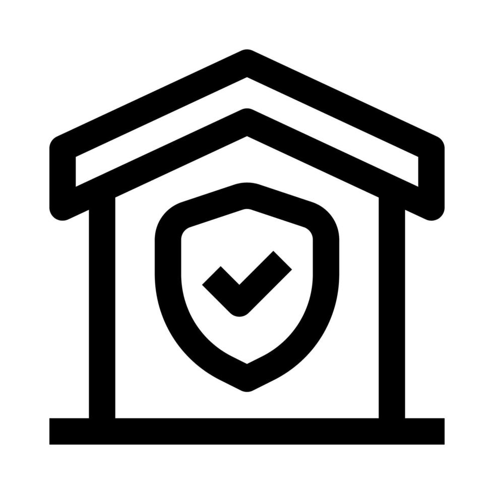 home security icon for your website, mobile, presentation, and logo design. vector