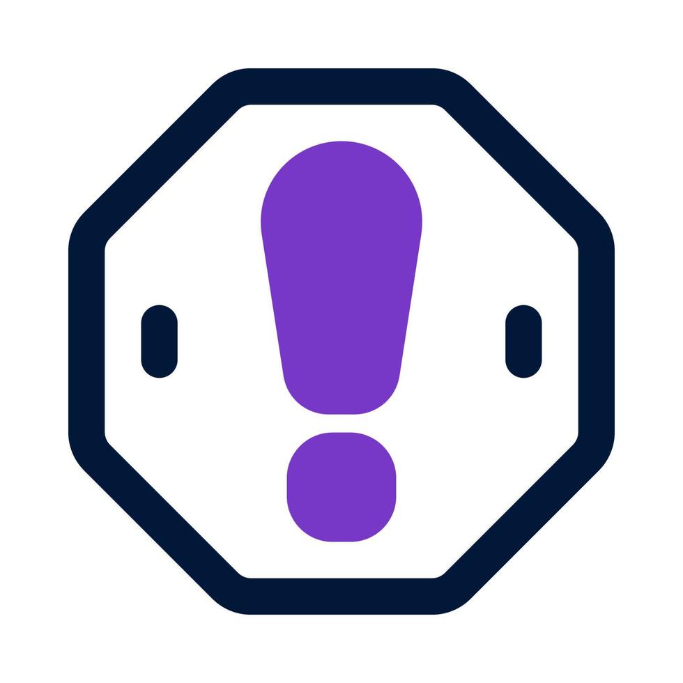 alert icon for your website, mobile, presentation, and logo design. vector