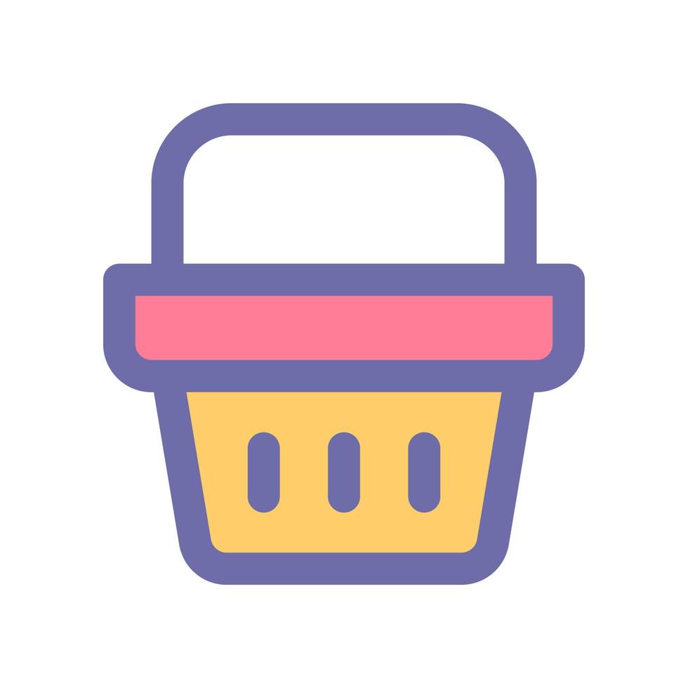 shopping basket icon for your website design, logo, app, UI. vector