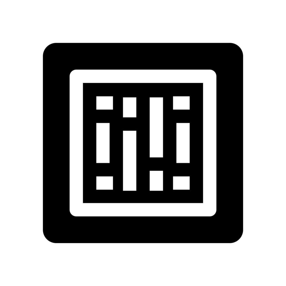barcode icon for your website, mobile, presentation, and logo design. vector
