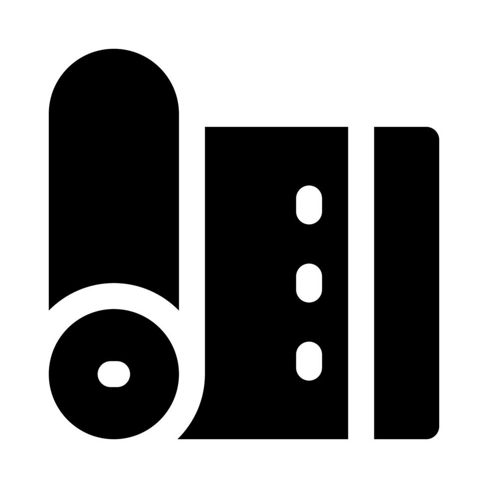 yoga mate icon for your website, mobile, presentation, and logo design. vector