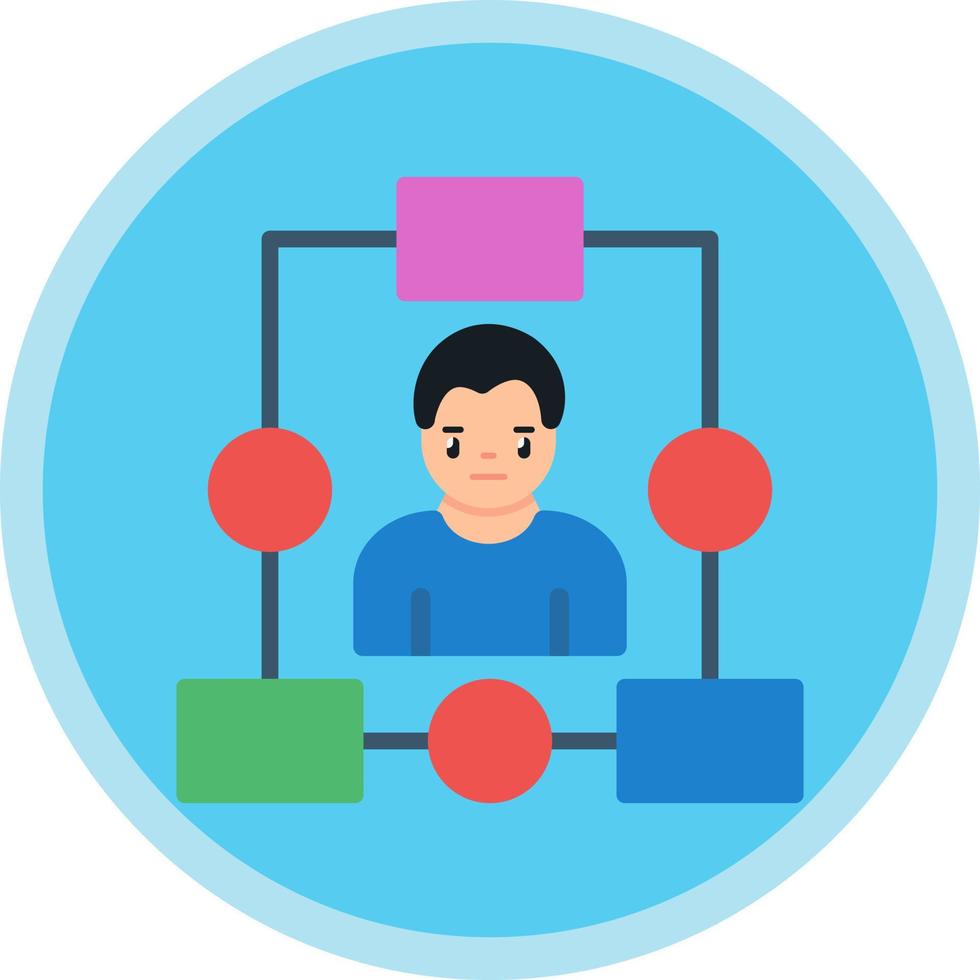 Workflow Vector Icon Design