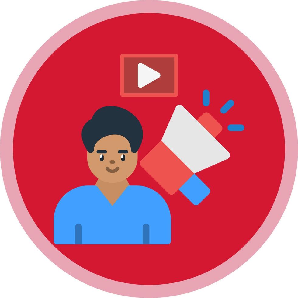 Promoter Vector Icon Design