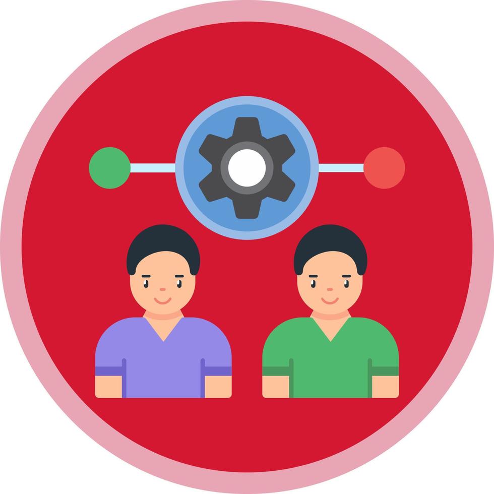Hr Management Vector Icon Design