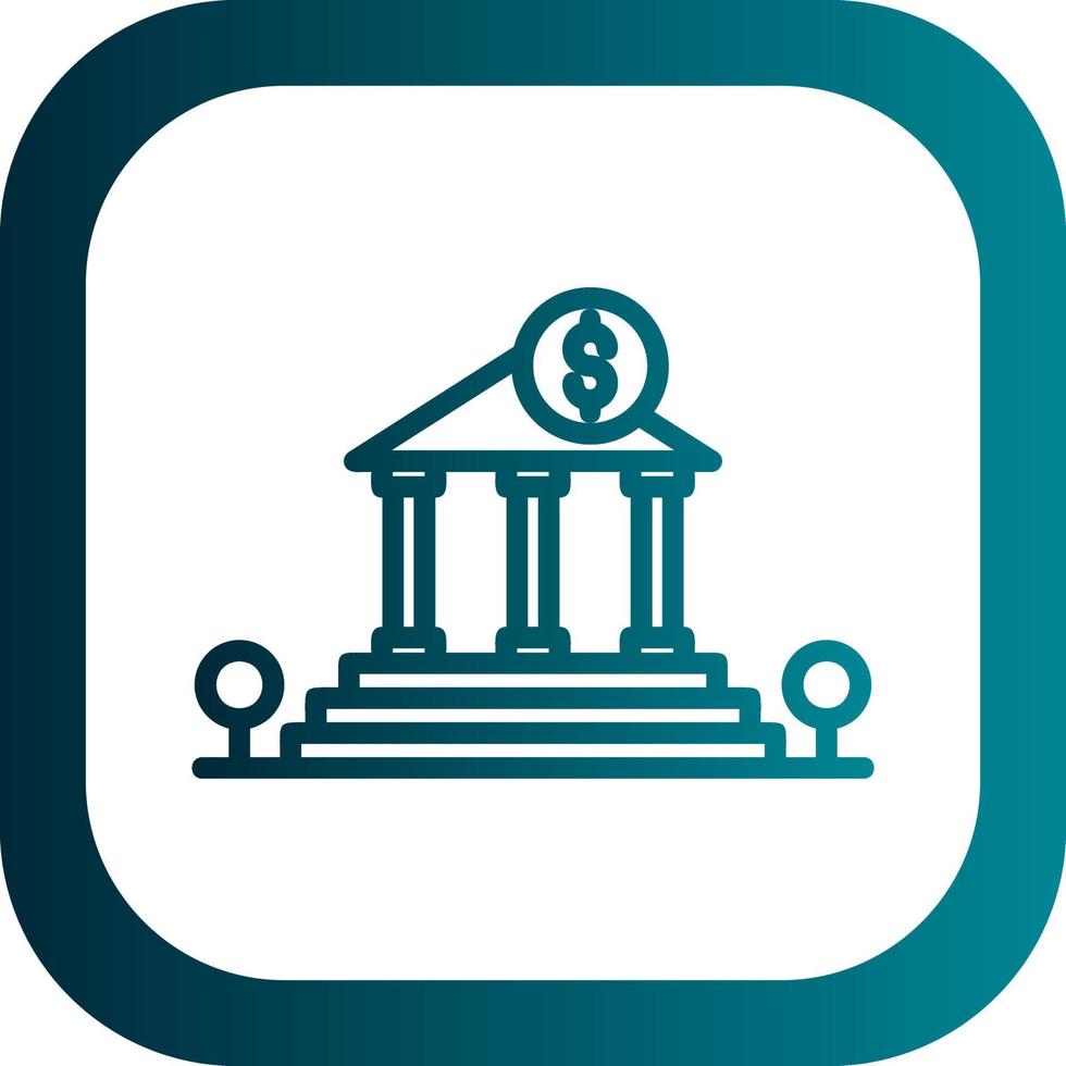 Bank Vector Icon Design