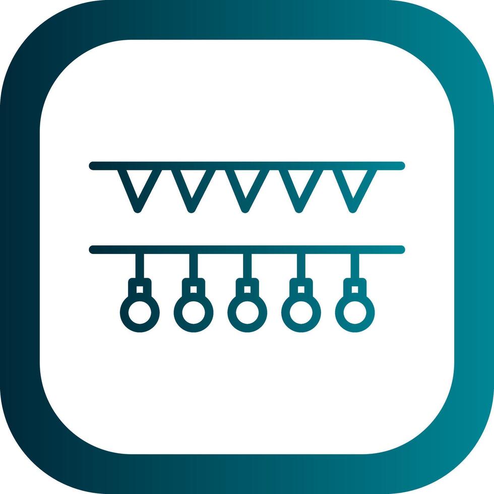Garland Vector Icon Design