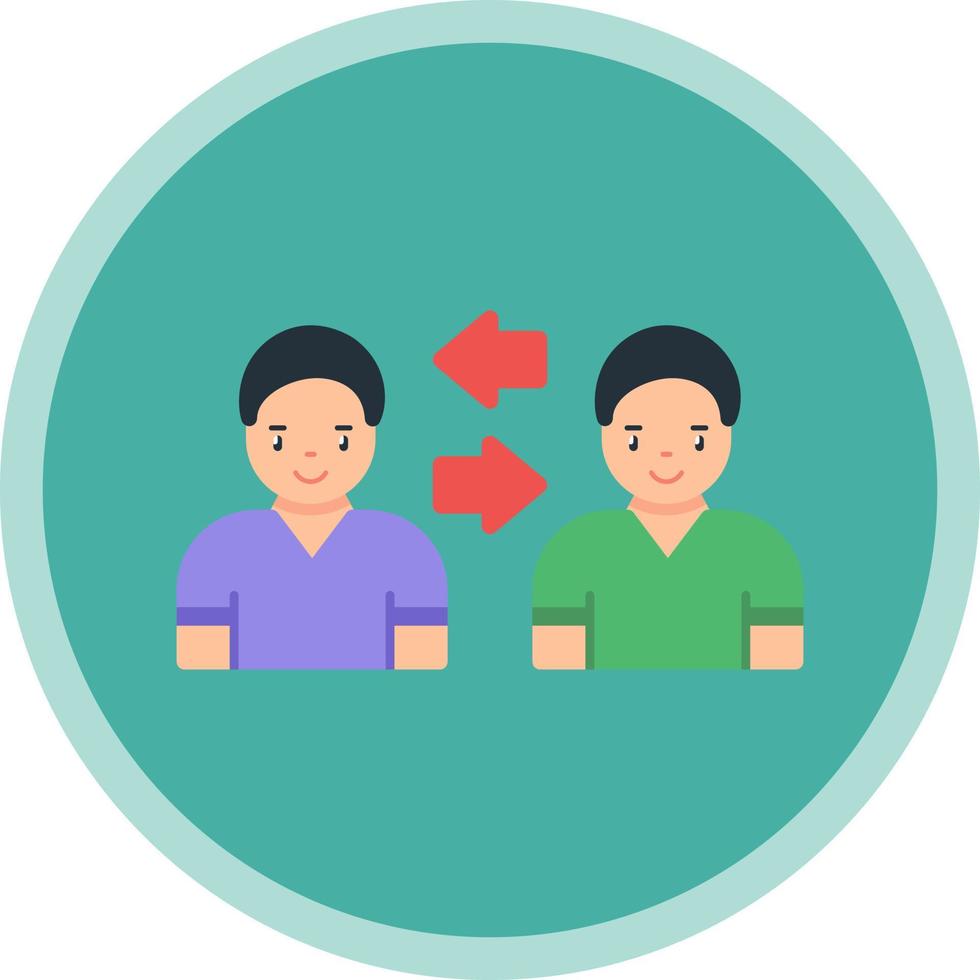 Change Management Vector Icon Design