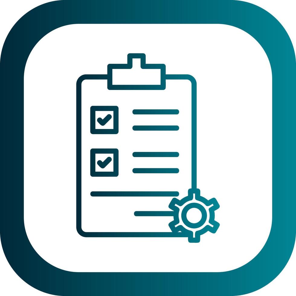 Project Management Vector Icon Design