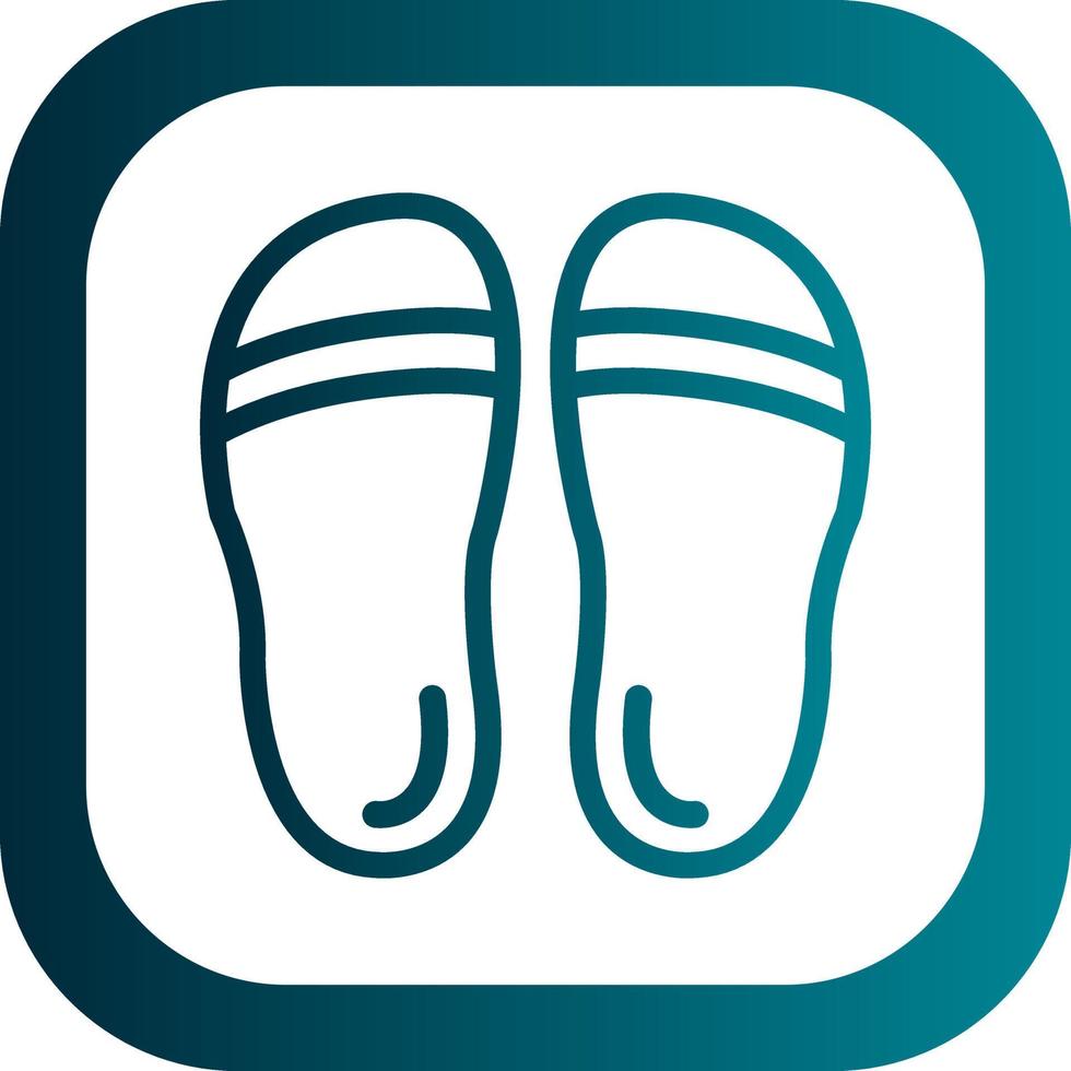 Slipper Vector Icon Design