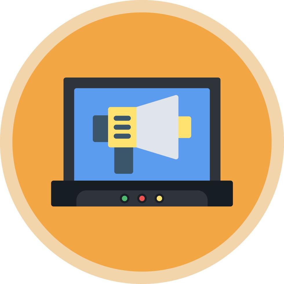 Online Pr Vector Icon Design