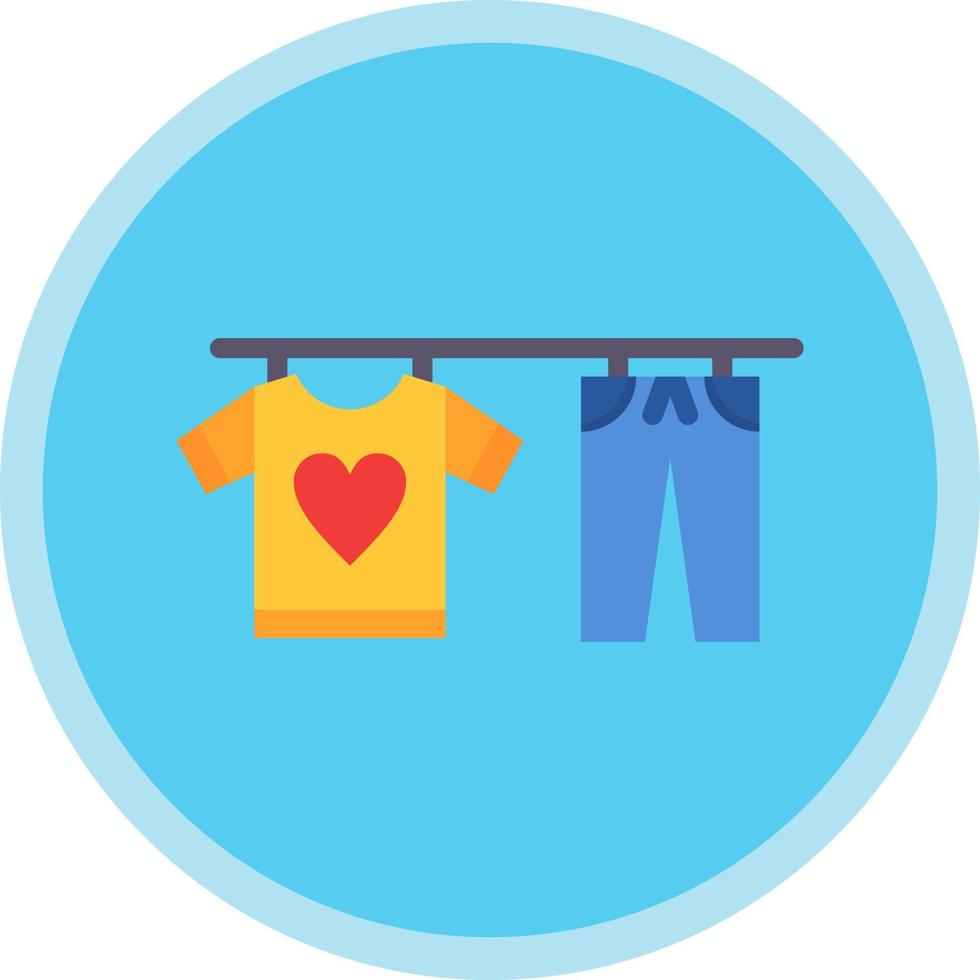 Laundry Vector Icon Design