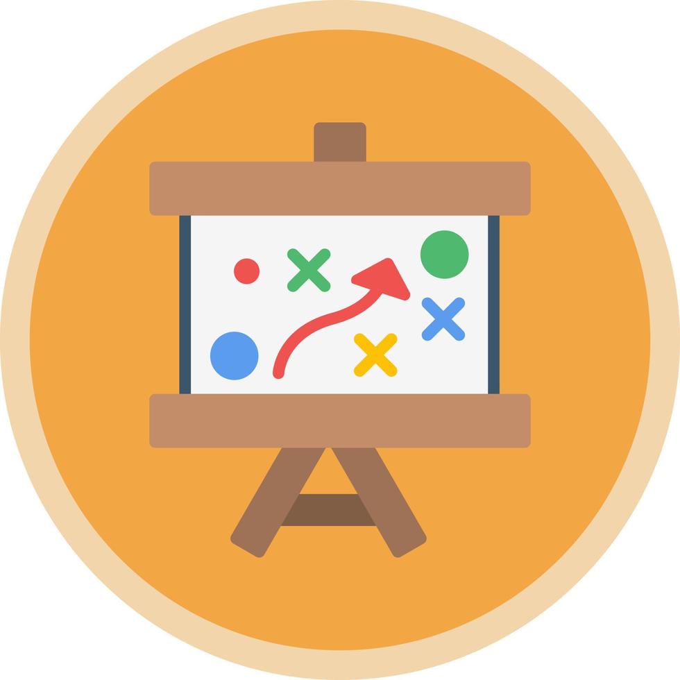 Contra Strategy Vector Icon Design