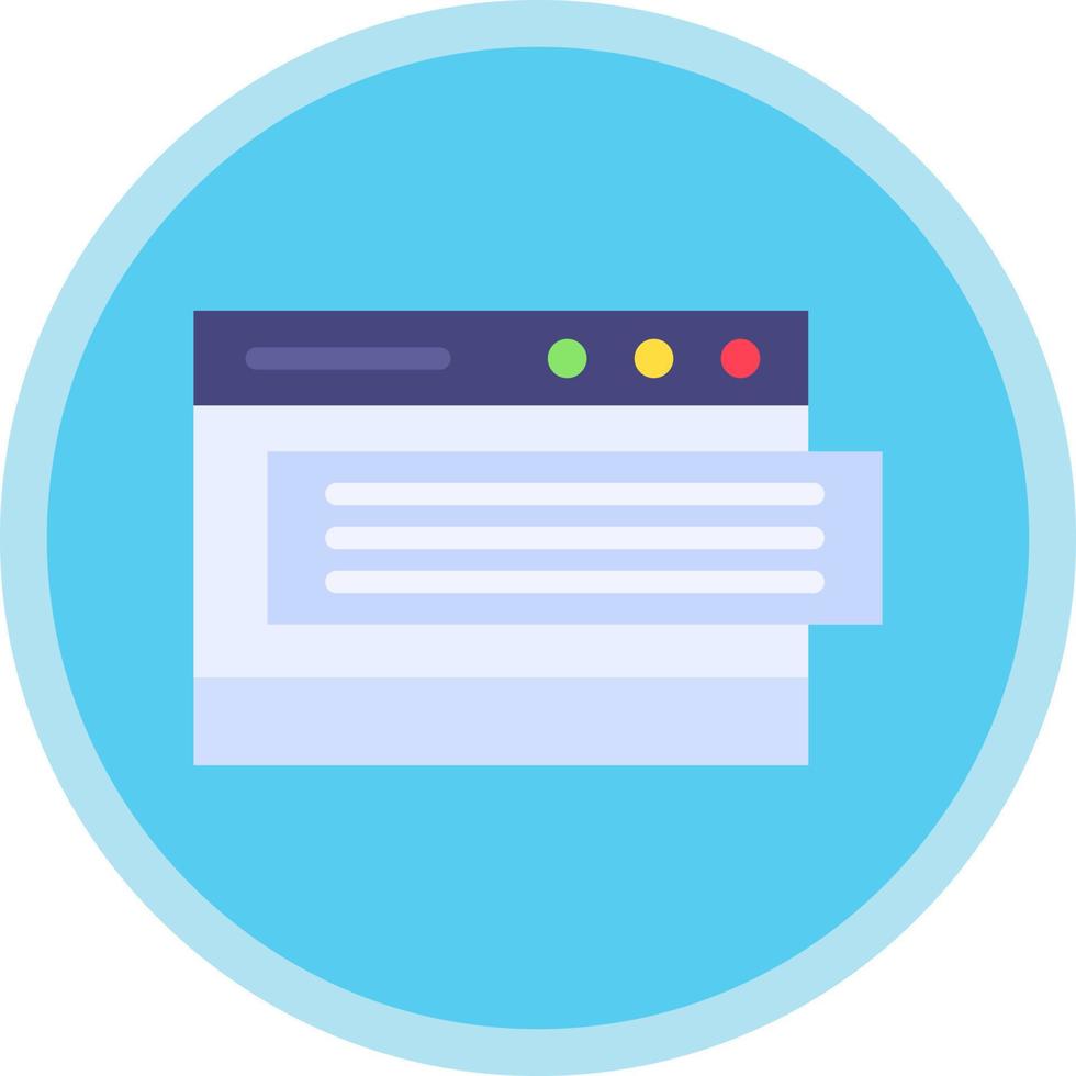 Blogger Vector Icon Design