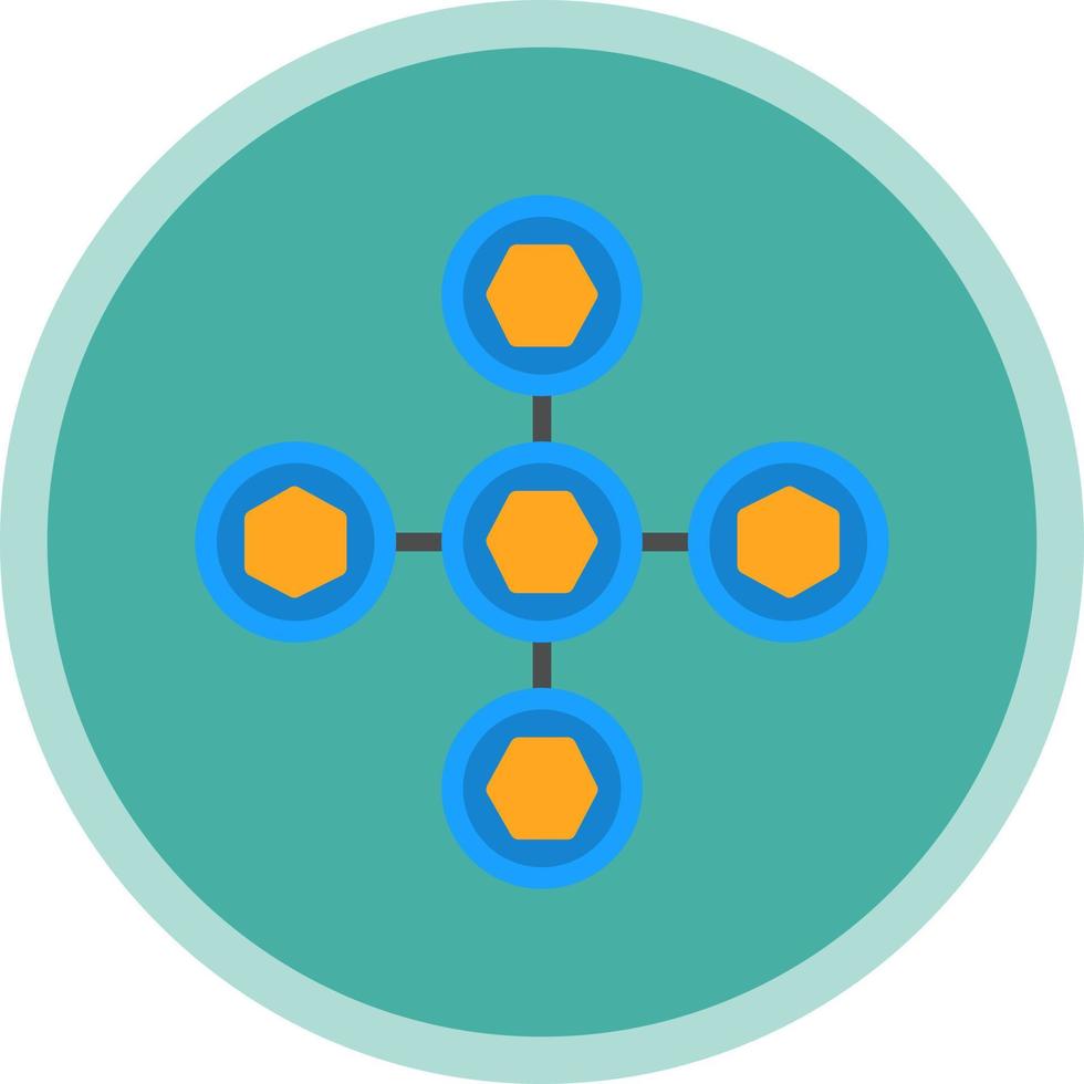 Biomolecular Interactions Vector Icon Design