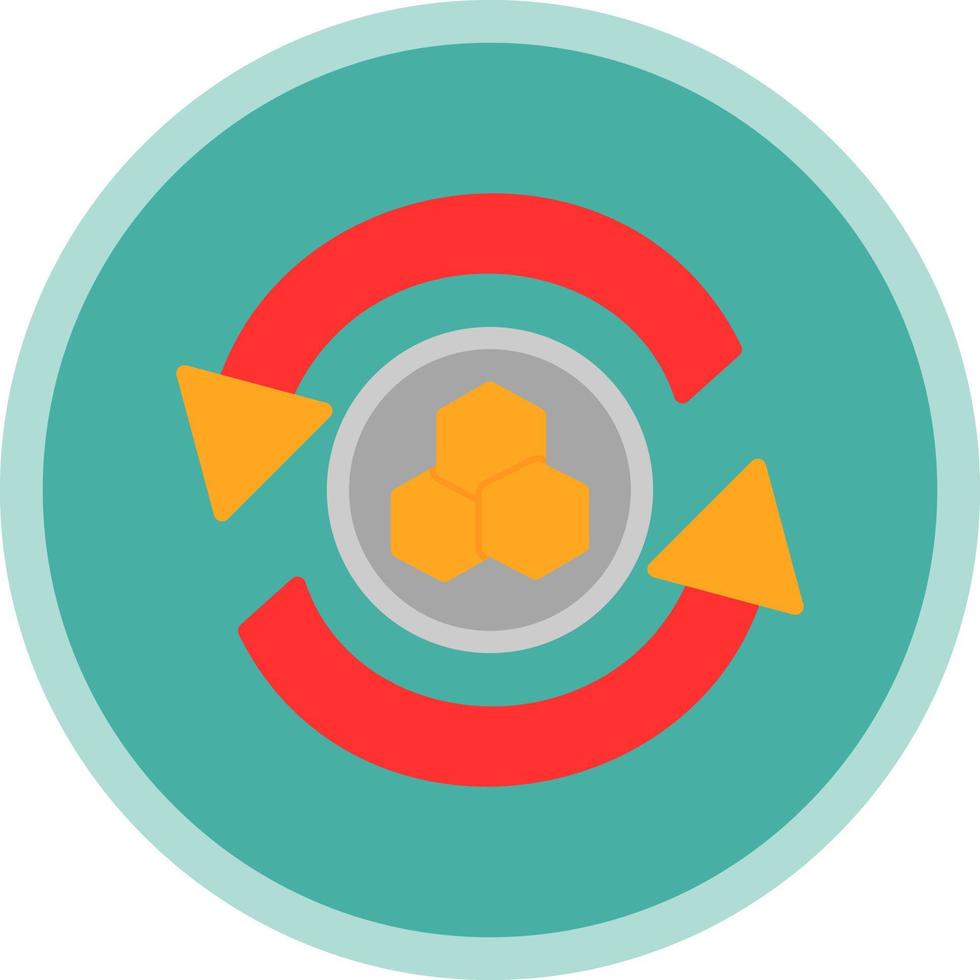 Cell Reprogramming Vector Icon Design