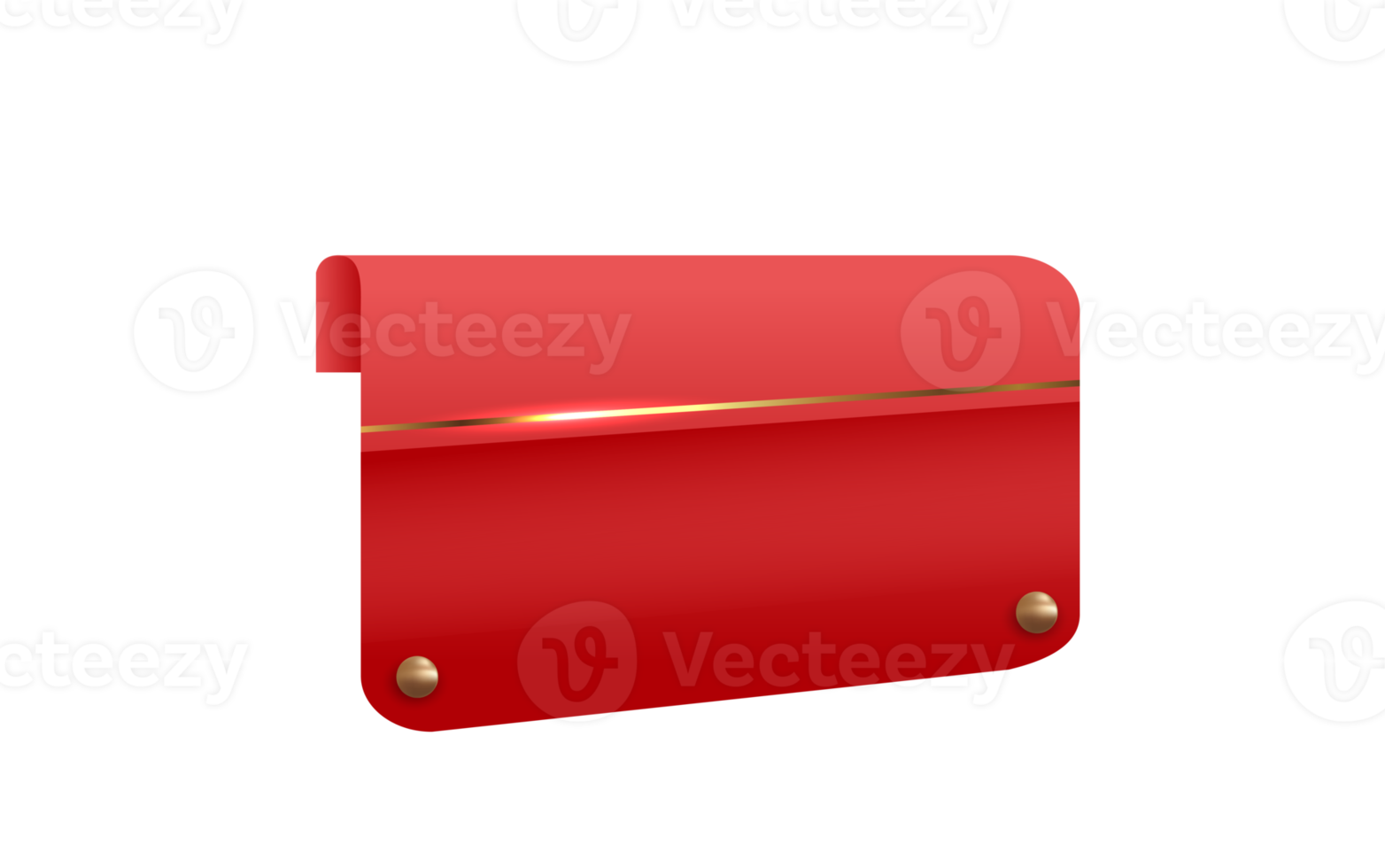 Colorful Red label tag illustration. png